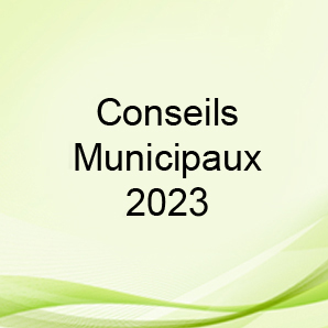 LES CONSEILS MUNICIPAUX 2023