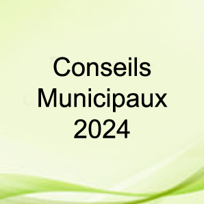 LES CONSEILS MUNICIPAUX 2024