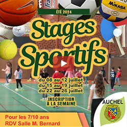 Stages Sportifs 7/10 ans